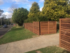 frenches forrest hardwood slat gates